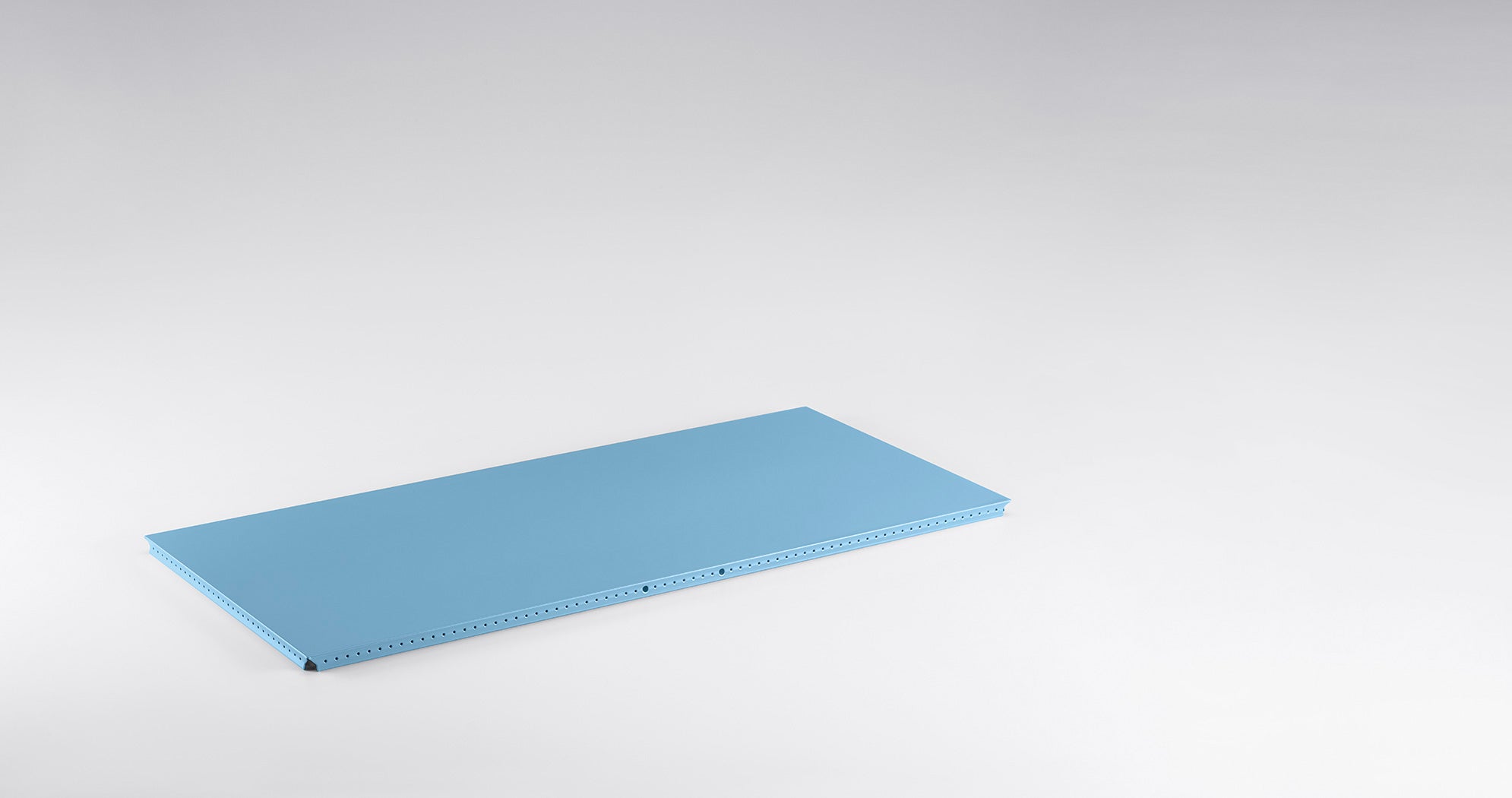 Metallelement Außentablar für USM 750x350 Haller Bluestone