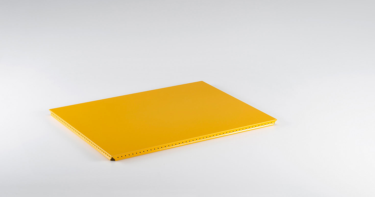 SYSTEM 01 Außentablar RAL 1004 Goldgelb