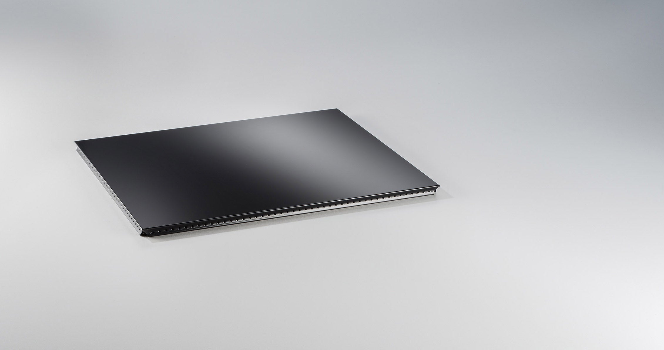 Metallelement Außentablar für USM Haller 500x395 RAL 9011 Graphitschwarz
