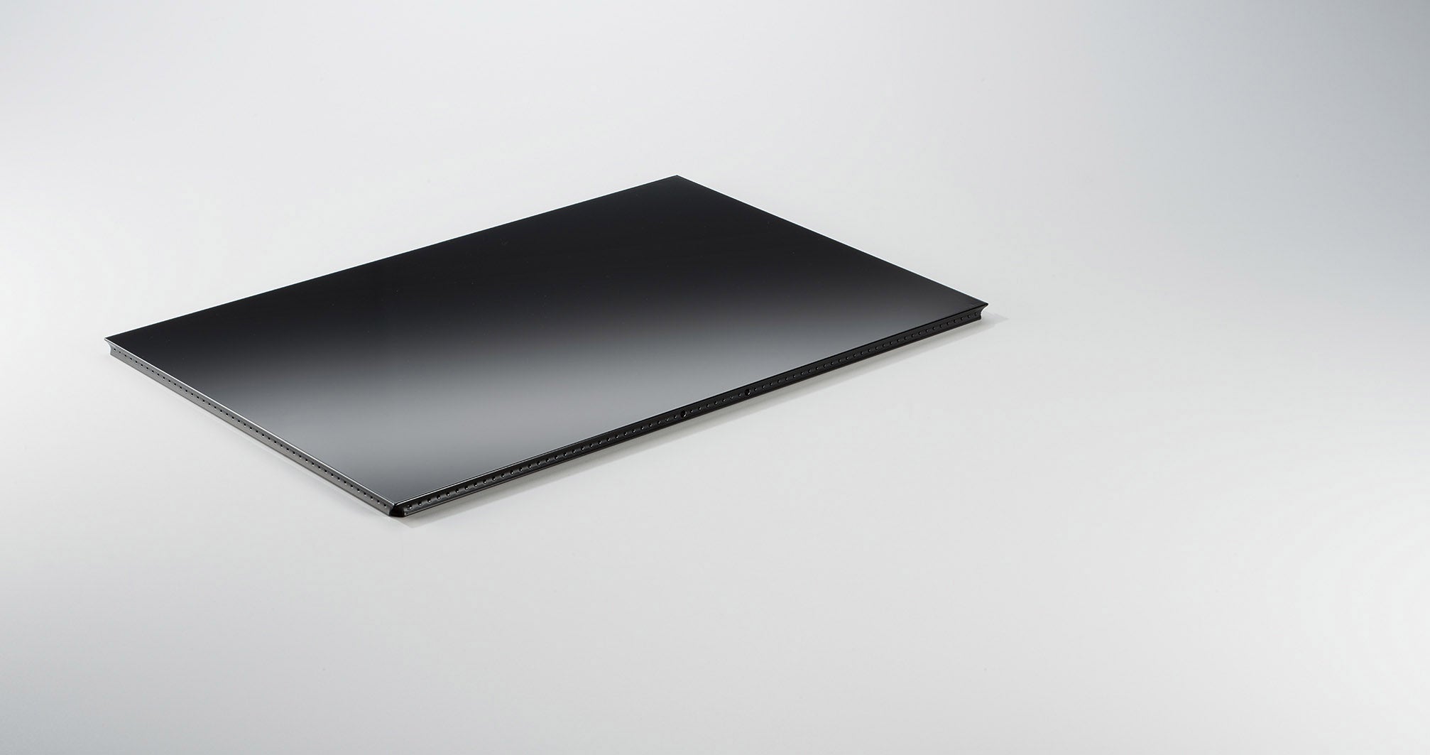 Metallelement Außentablar für USM Haller 750x500 RAL 9011 Graphitschwarz