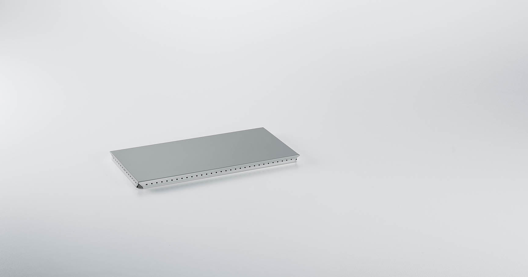 Metallelement Außentablar für USM Haller 350x175 RAL 7005 Mittelgrau