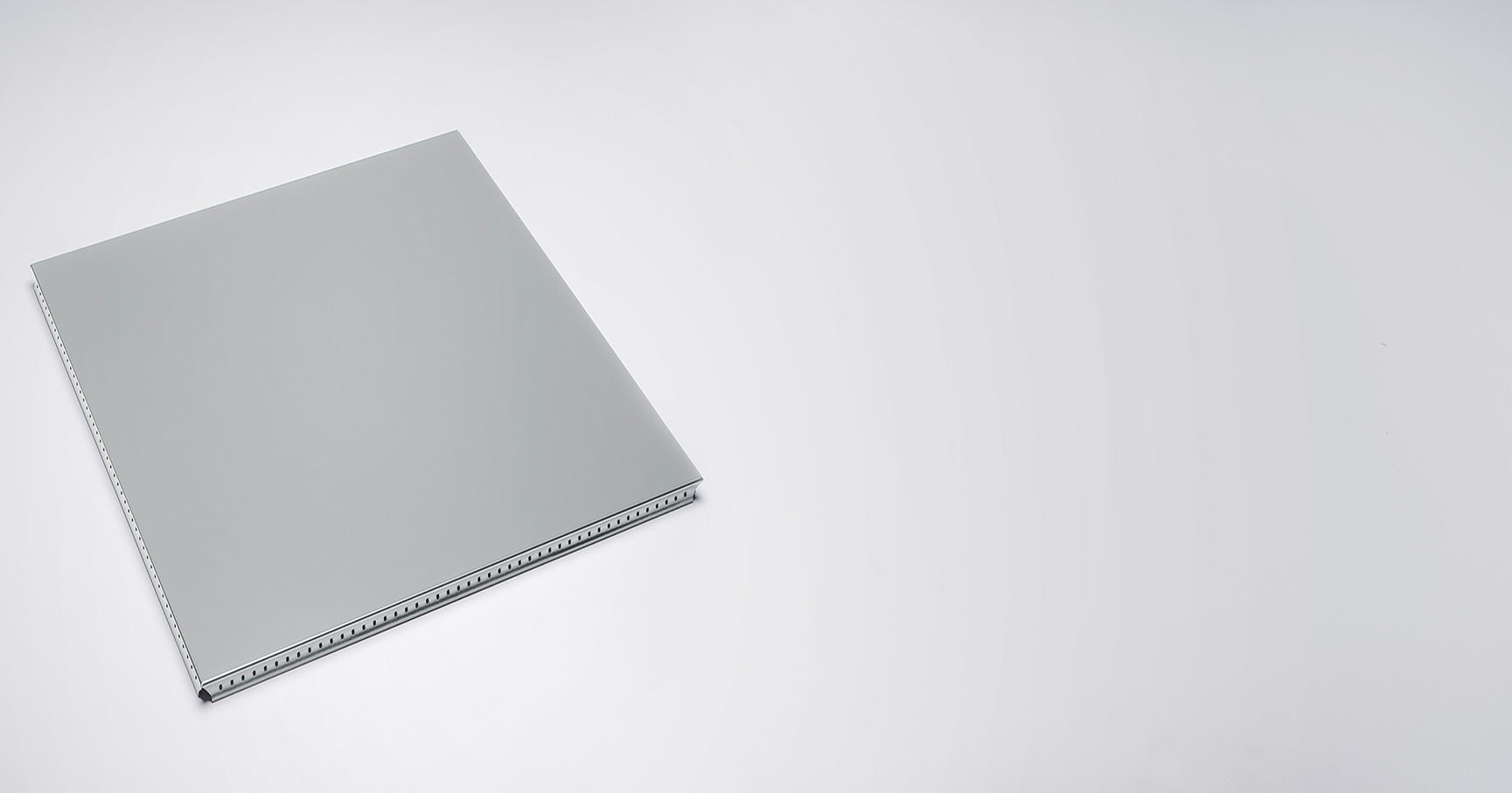 SYSTEM 01 Außentablar RAL 7005 Mittelgrau