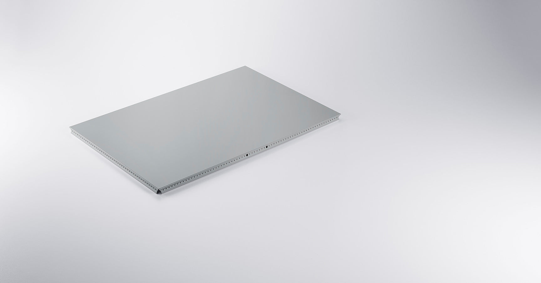 SYSTEM 01 Außentablar RAL 7005 Mittelgrau