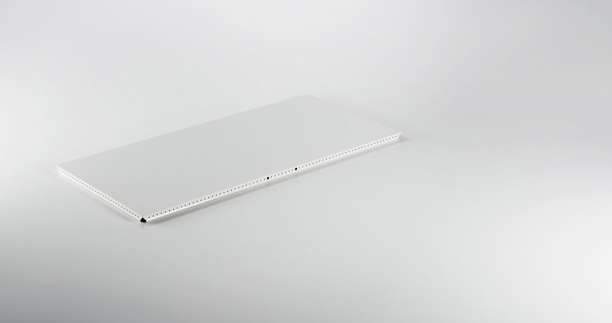 SYSTEM 01 Außentablar RAL 9010 Reinweiß
