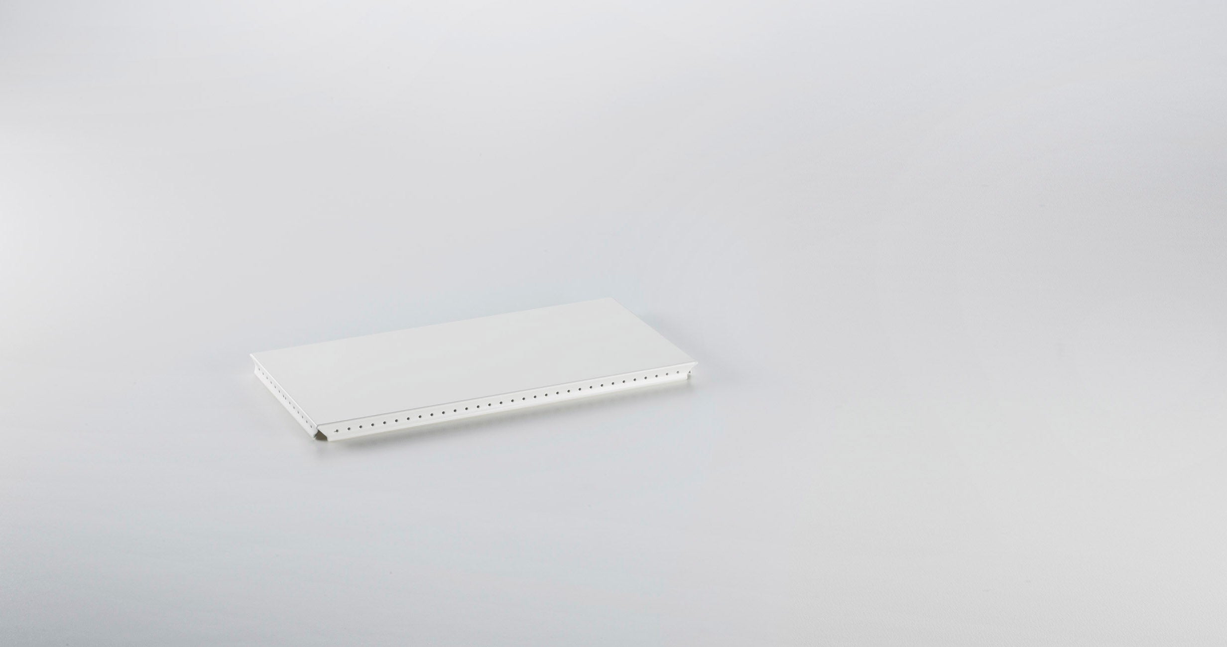 Metallelement Außentablar für USM Haller 350x175 RAL 9010 Reinweiß