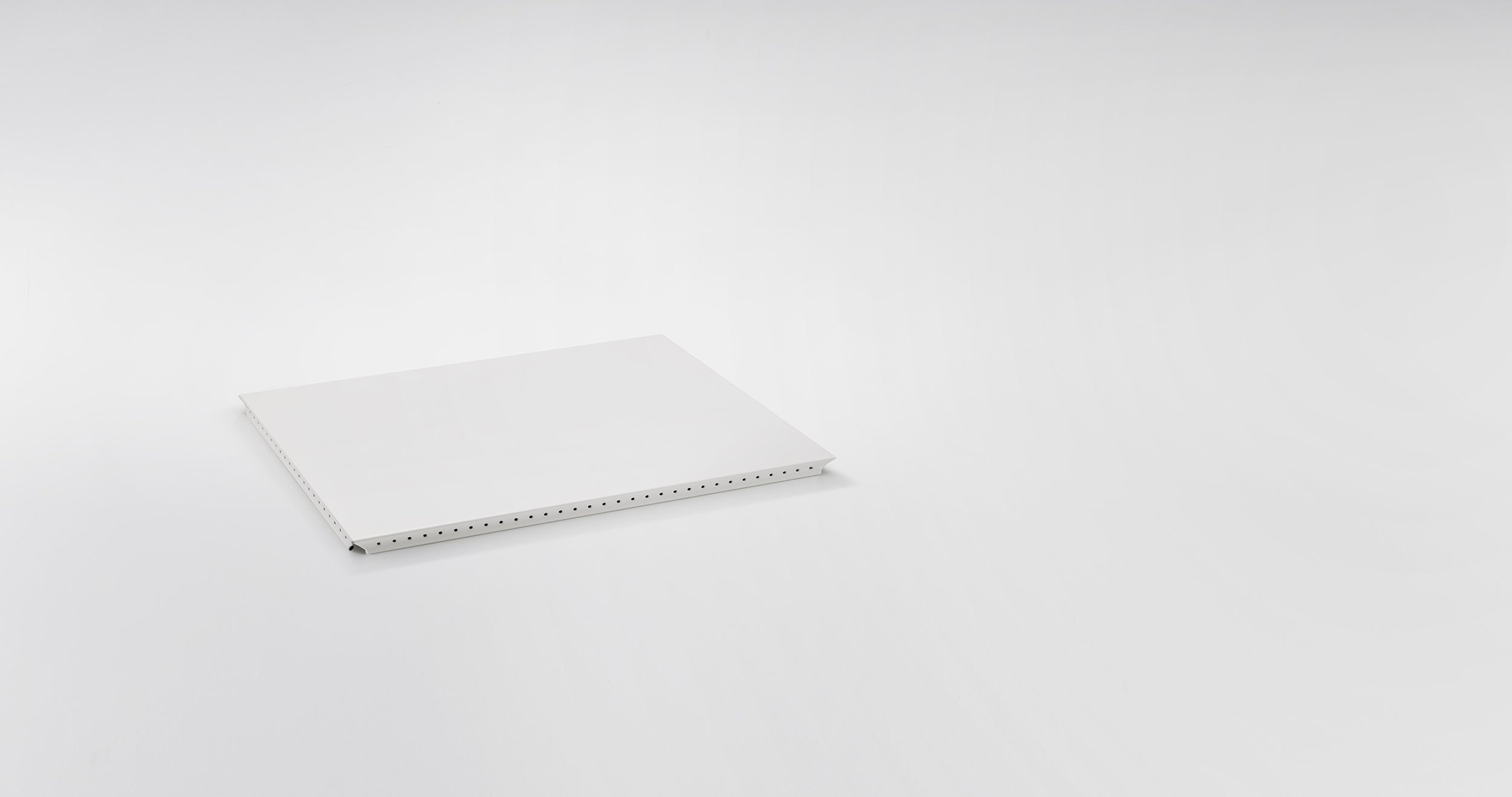 Metallelement Außentablar für USM Haller 350x250 RAL 9010 Reinweiß