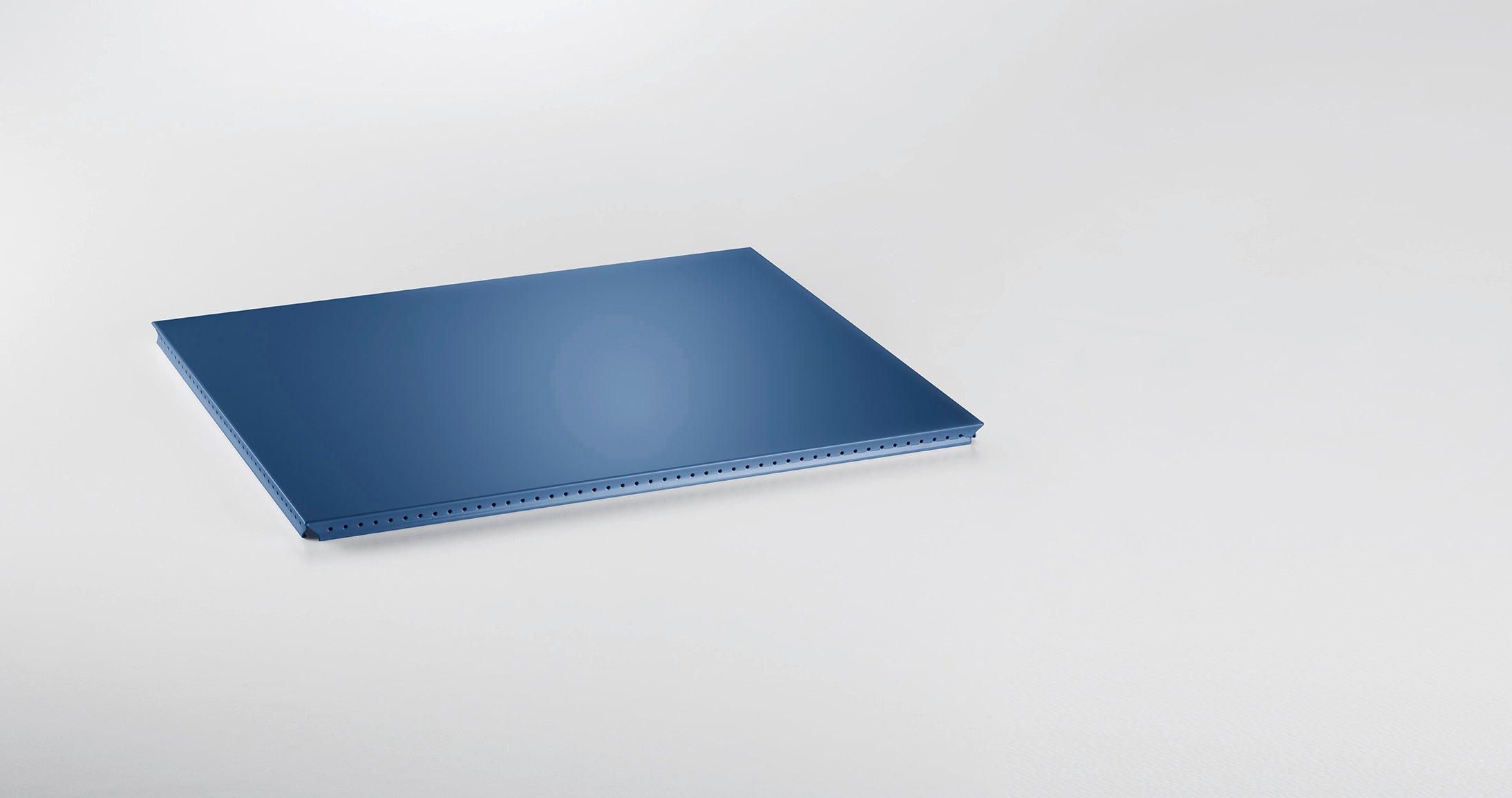 SYSTEM 01 Außentablar RAL 5011 Stahlblau