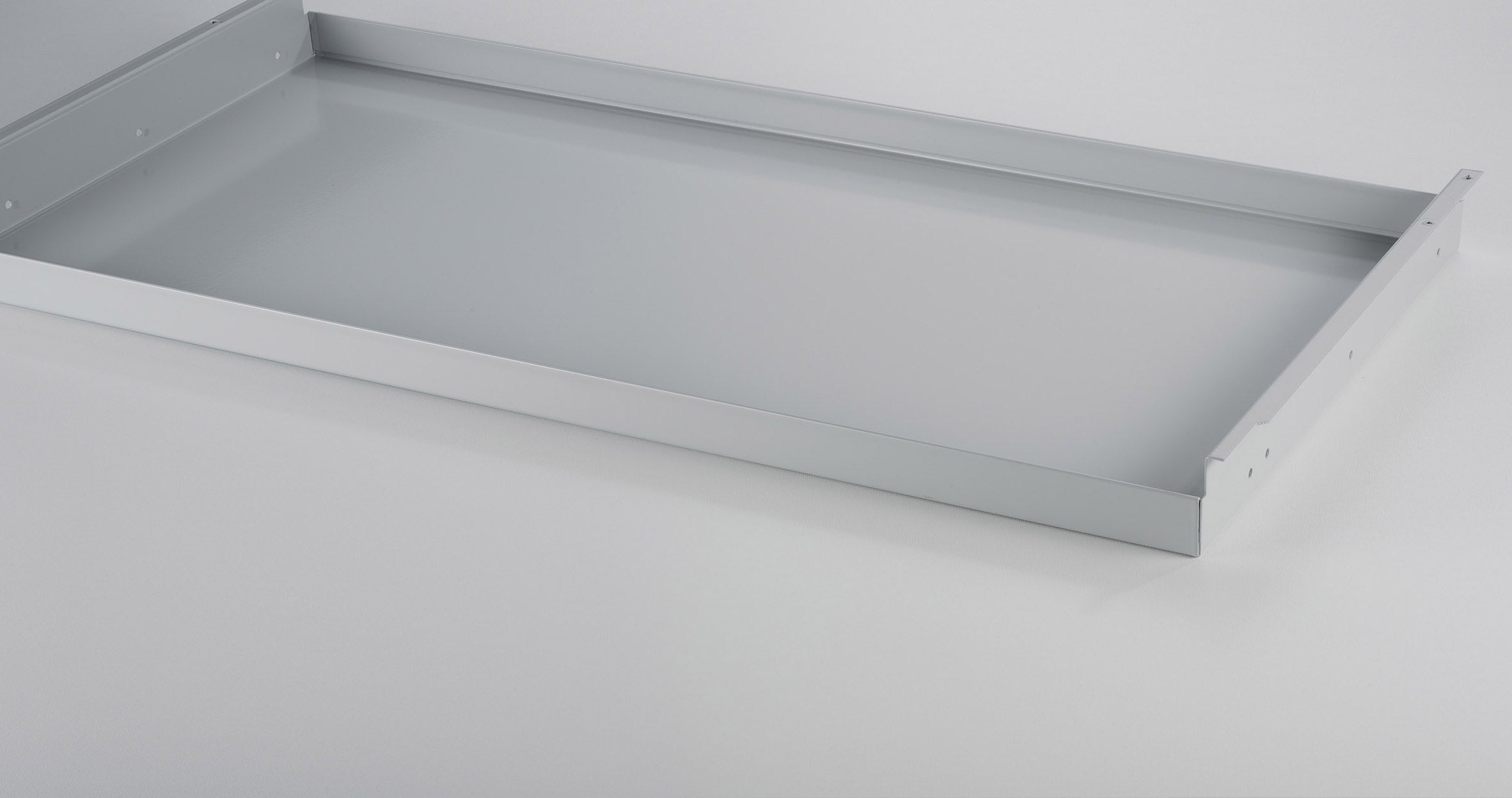 Metallelement Ausziehtablar für USM Haller RAL 7035 Lichtgrau