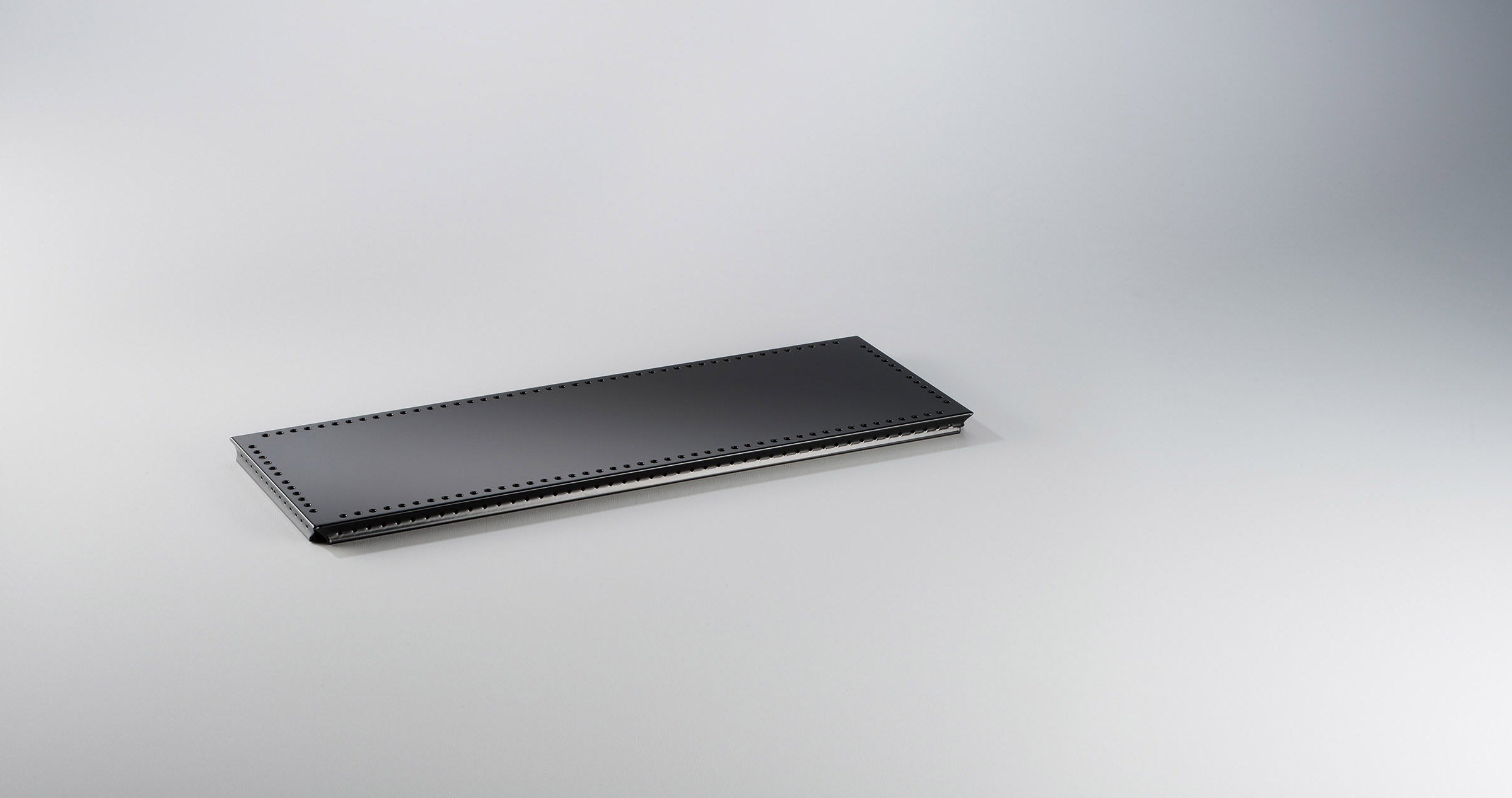 Metallelement Innentablar für USM Haller 500x175 RAL 9011 Graphitschwarz