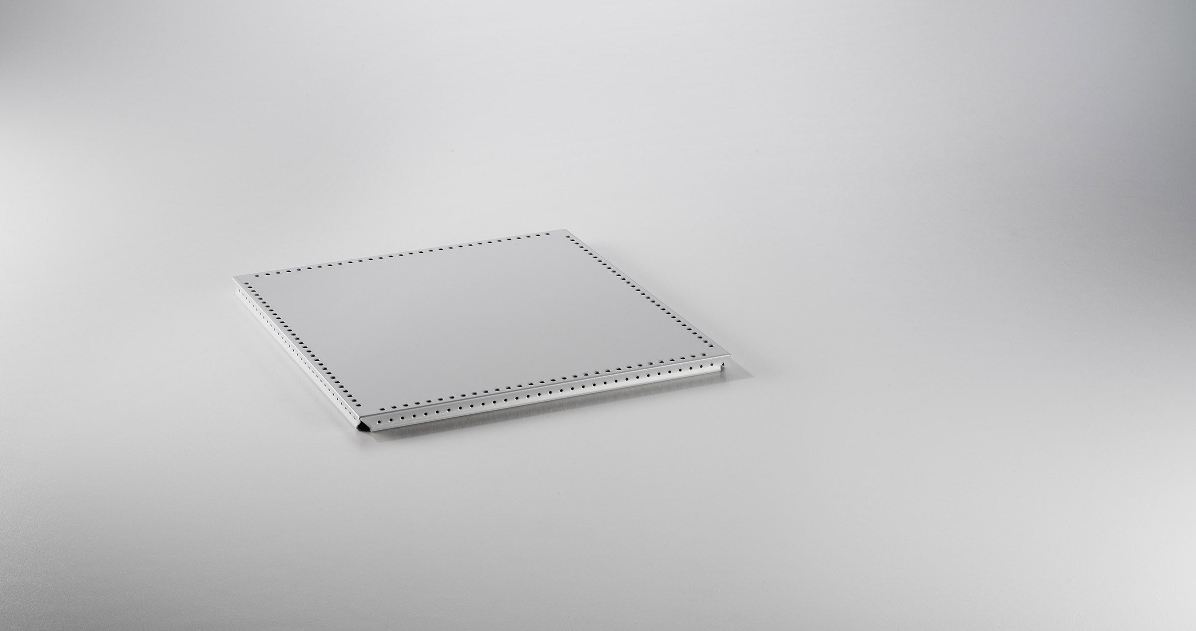 Metallelement Innentablar für USM Haller 350x350 RAL 7035 Lichtgrau