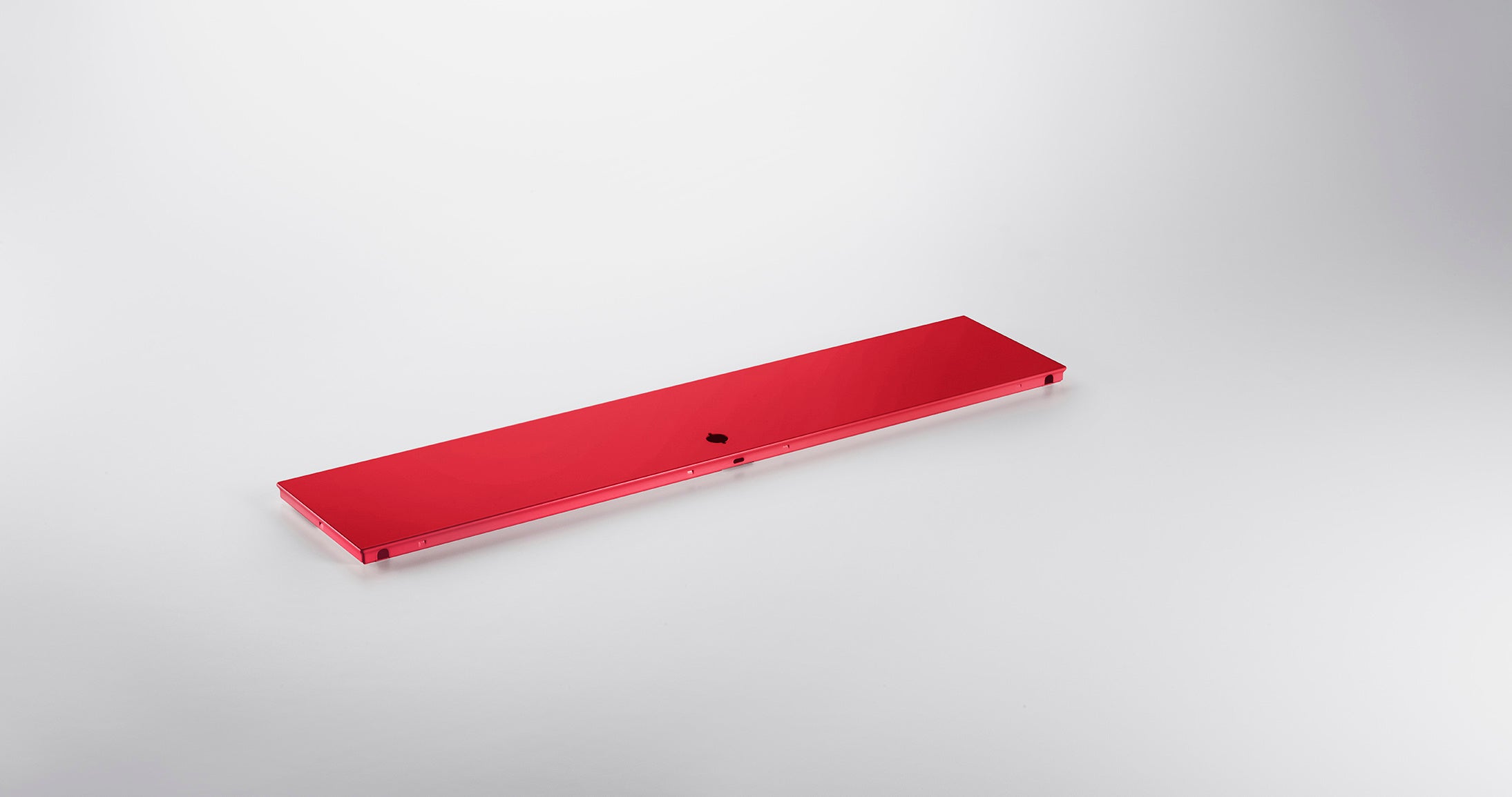 Metallelement Klapptür für USM Haller 750x175 RAL 3003 Rubinrot