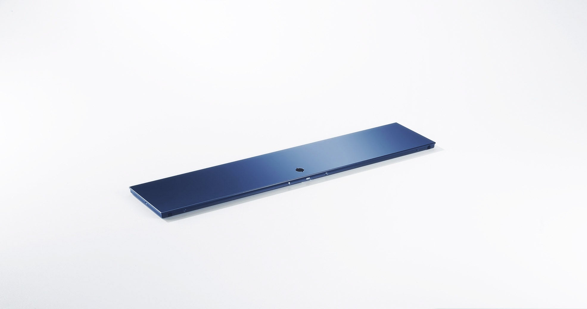 Komplettset Soft-Close Klapptür für USM Haller 750x175 RAL 5011 Stahlblau