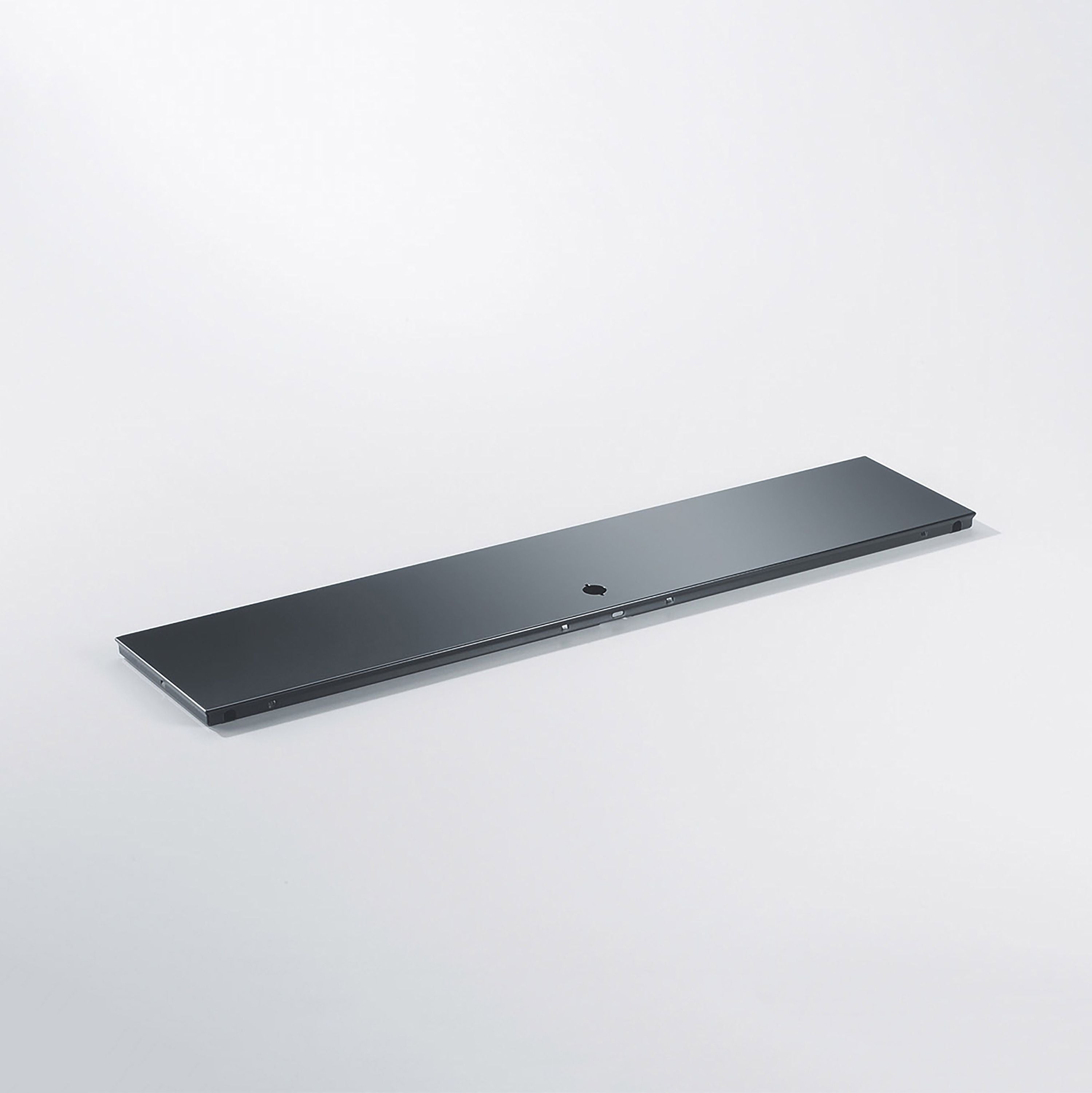 SYSTEM 01 Komplettset Klapptür Round matt RAL 7016 Anthrazitgrau mit Schloss