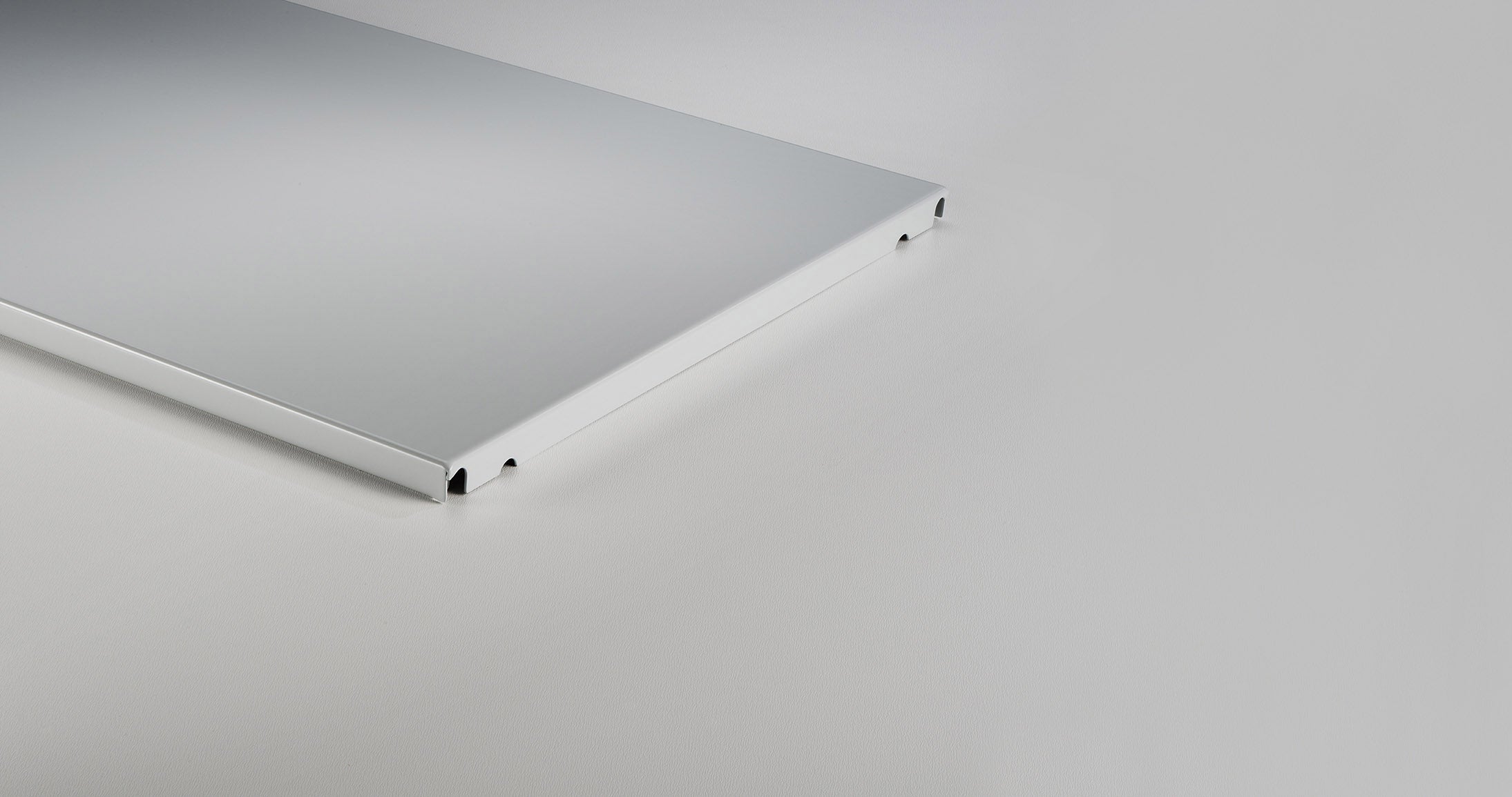 SYSTEM 01 Zwischentablar RAL 7035 Lichtgrau