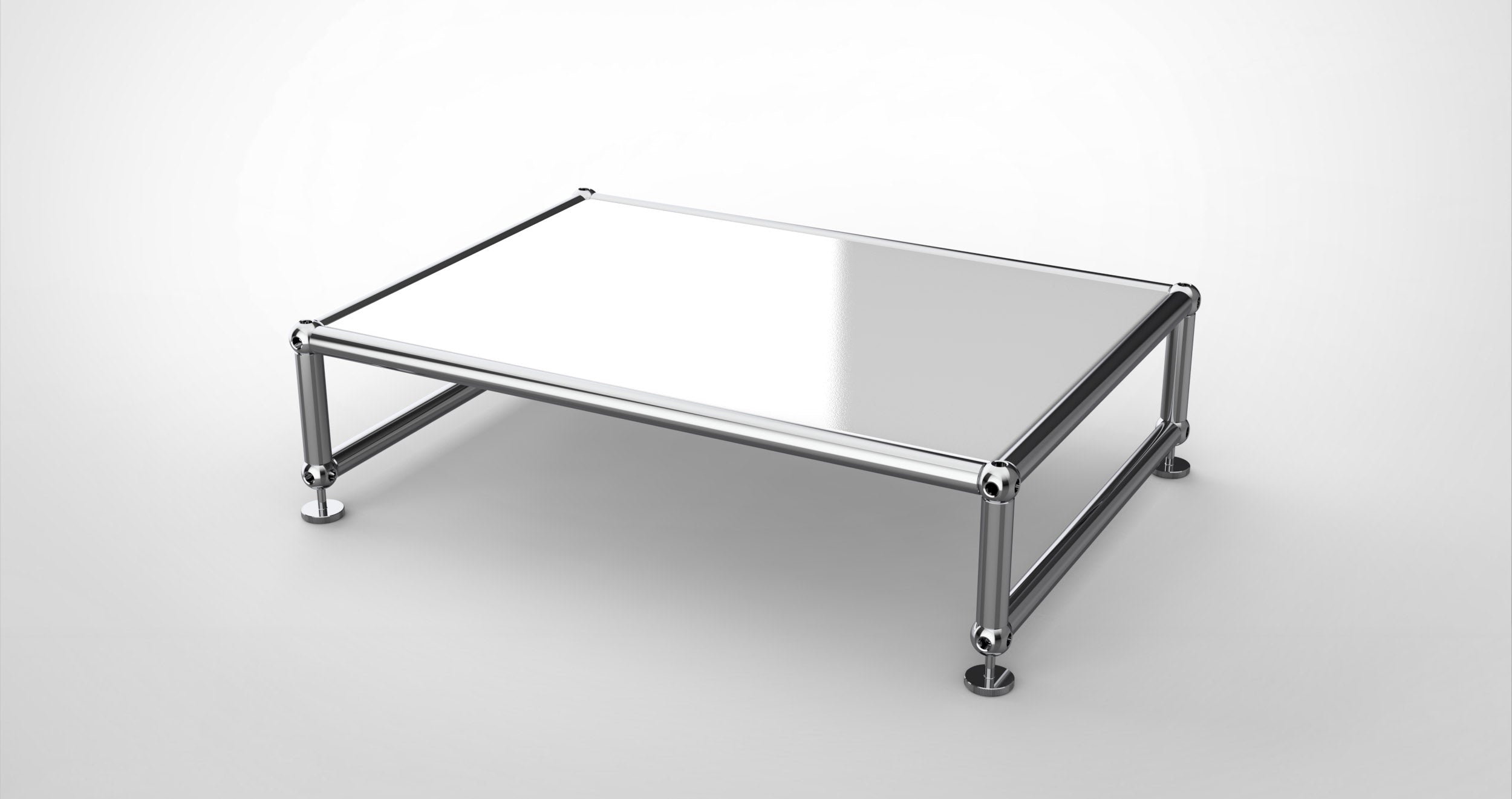 SYSTEM 01 Classic Serviertablett, RAL 9011 Reinweiß