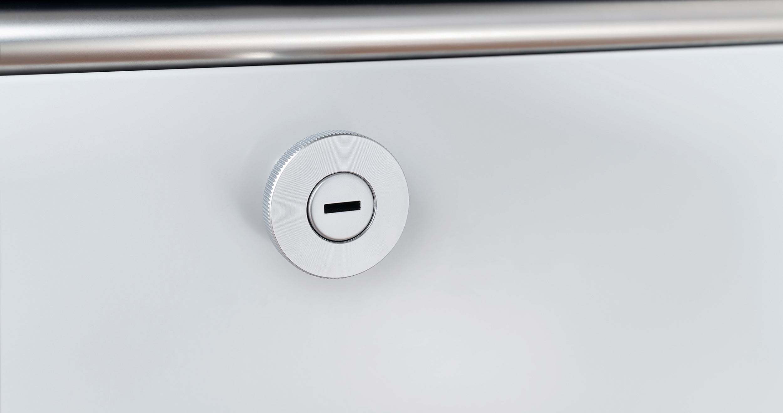Komplettset Softclose Klapptür für USM Haller RAL 9010 Reinweiß