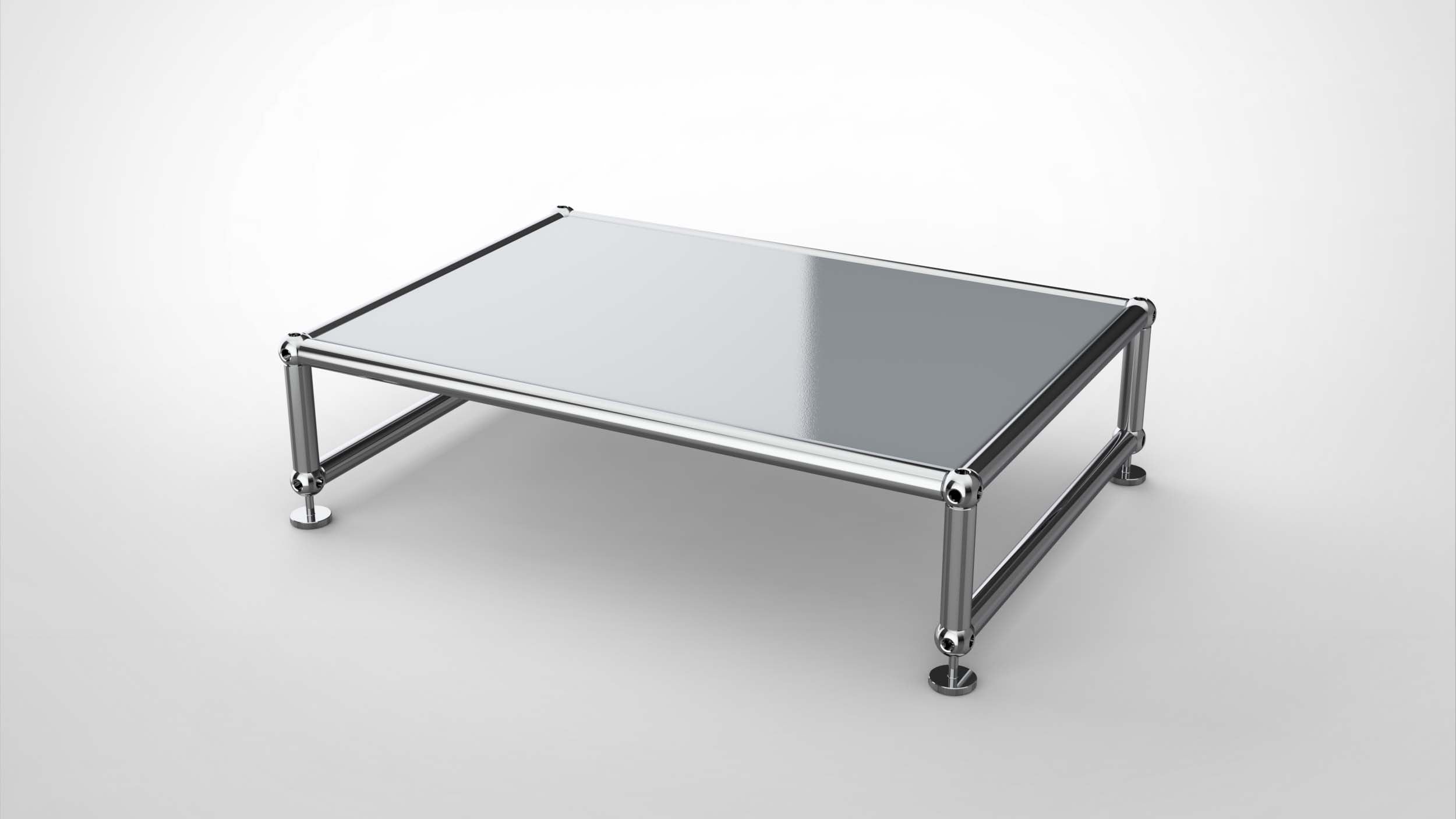 SYSTEM 01 Classic Serviertablett, RAL 7035 Lichtgrau