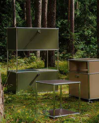 Herbstshooting am Birkensee: Olive. Beige. Rust. Drei Töne in der Natur