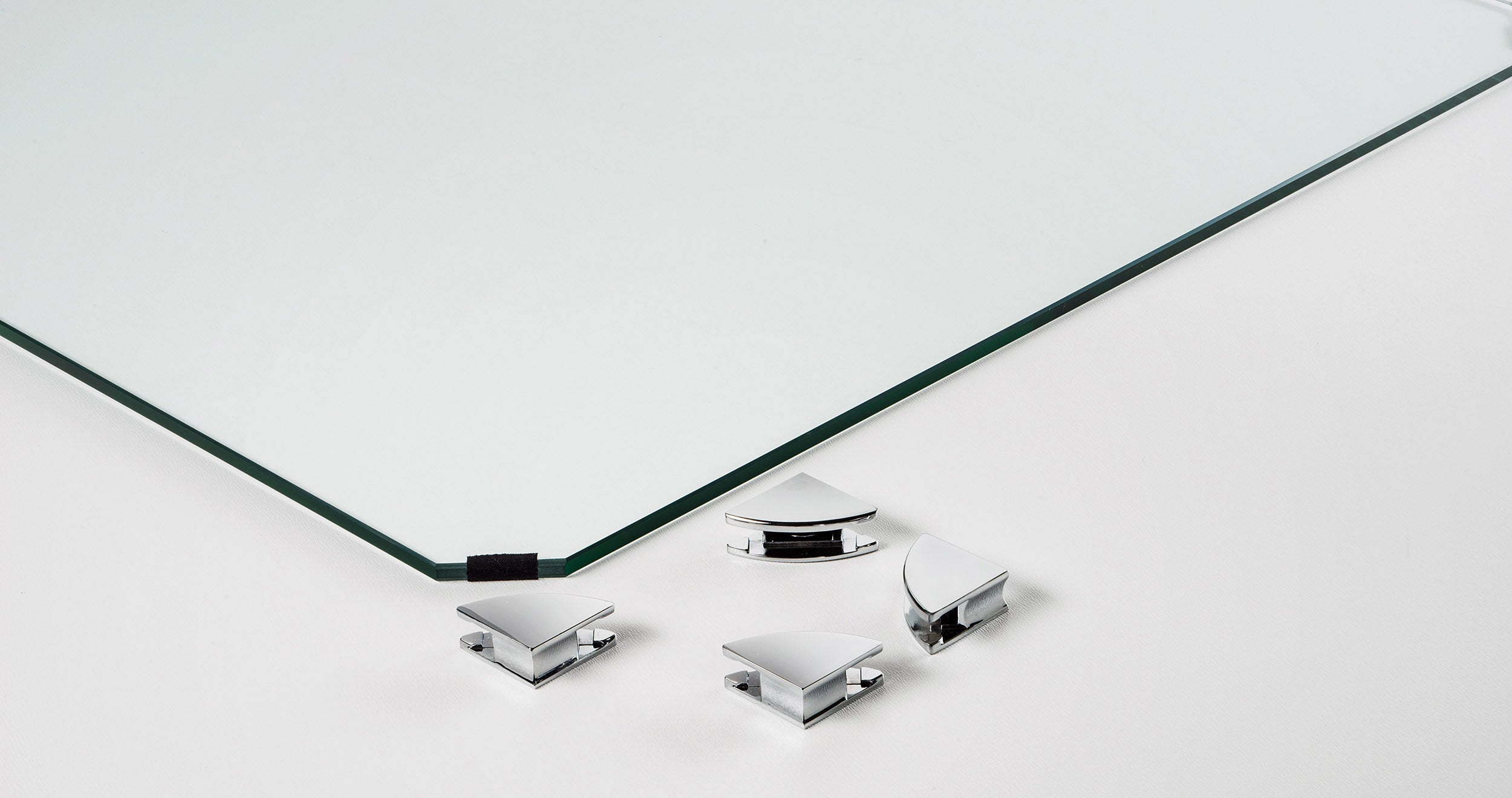 SYSTEM 01 Komplettset Außentablar Glas