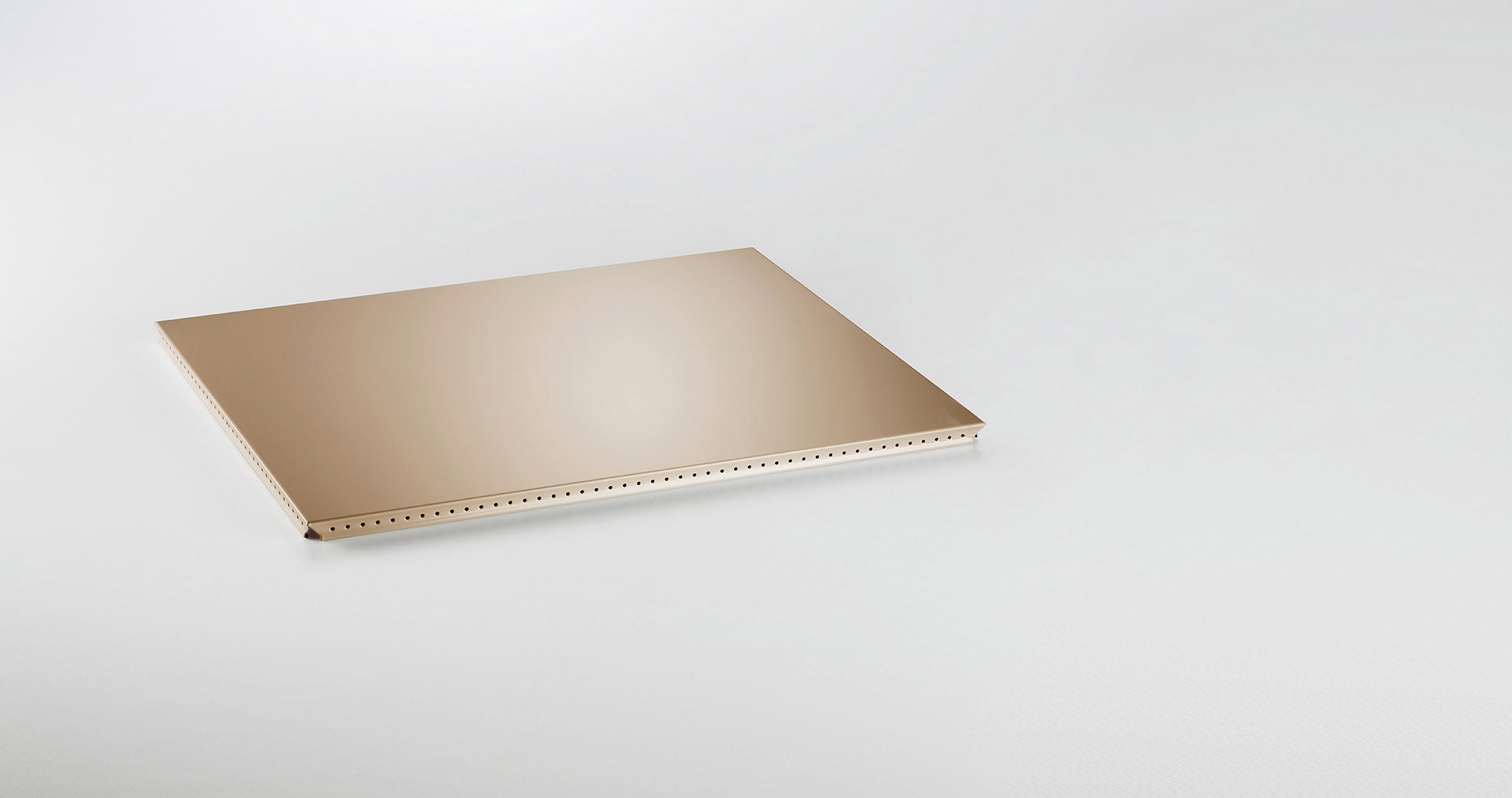 Metallelement Außentablar für USM Haller 500x395 RAL 1019 Beige