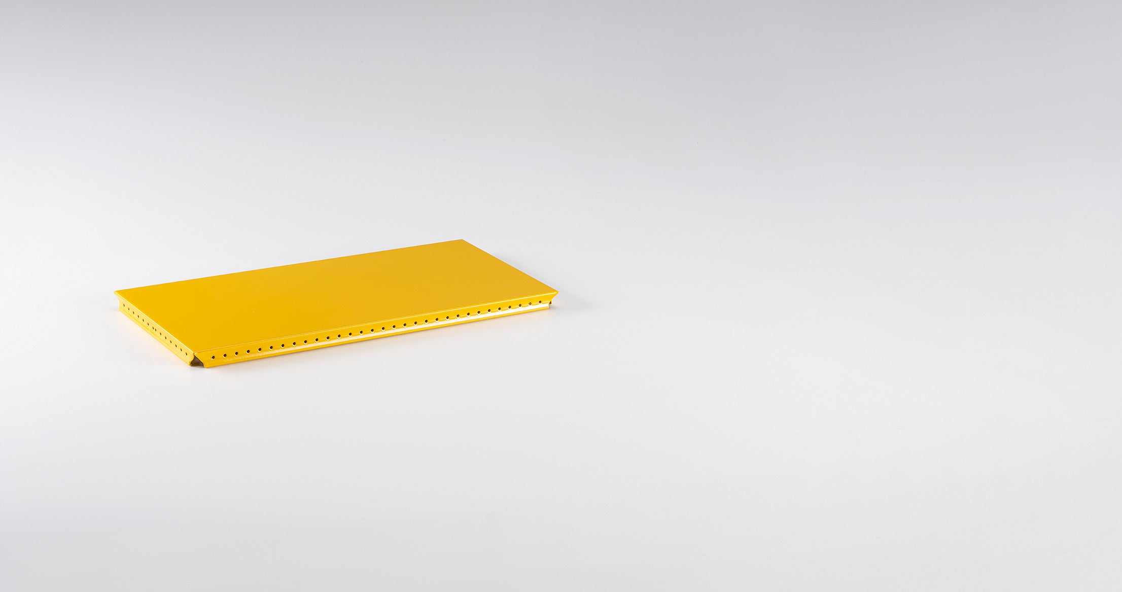 Metallelement Außentablar für USM Haller 350x175 RAL 1004 Goldgelb