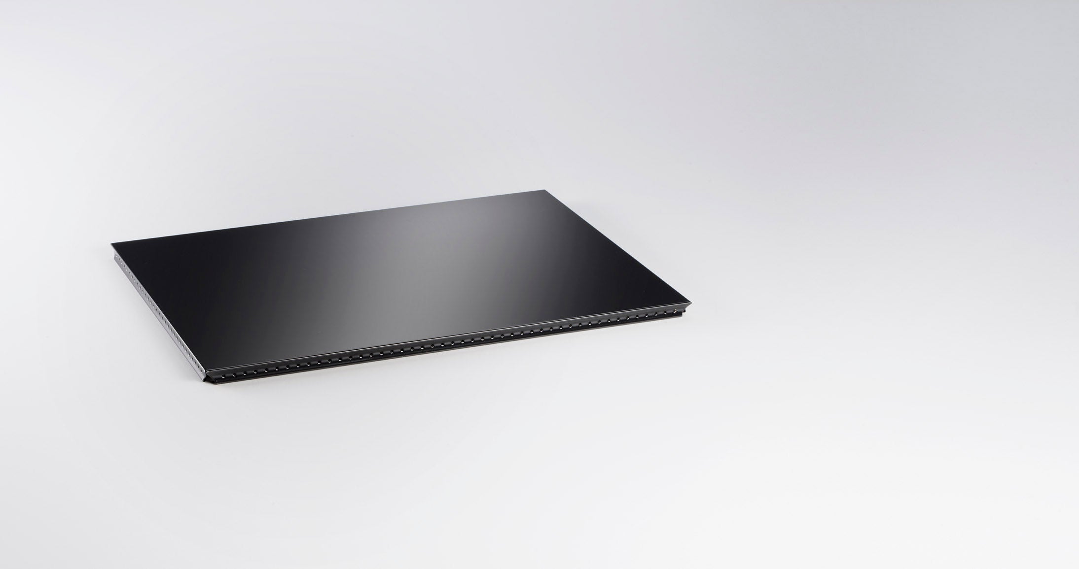 Metallelement Außentablar für USM Haller 500x350 RAL 9011 Graphitschwarz