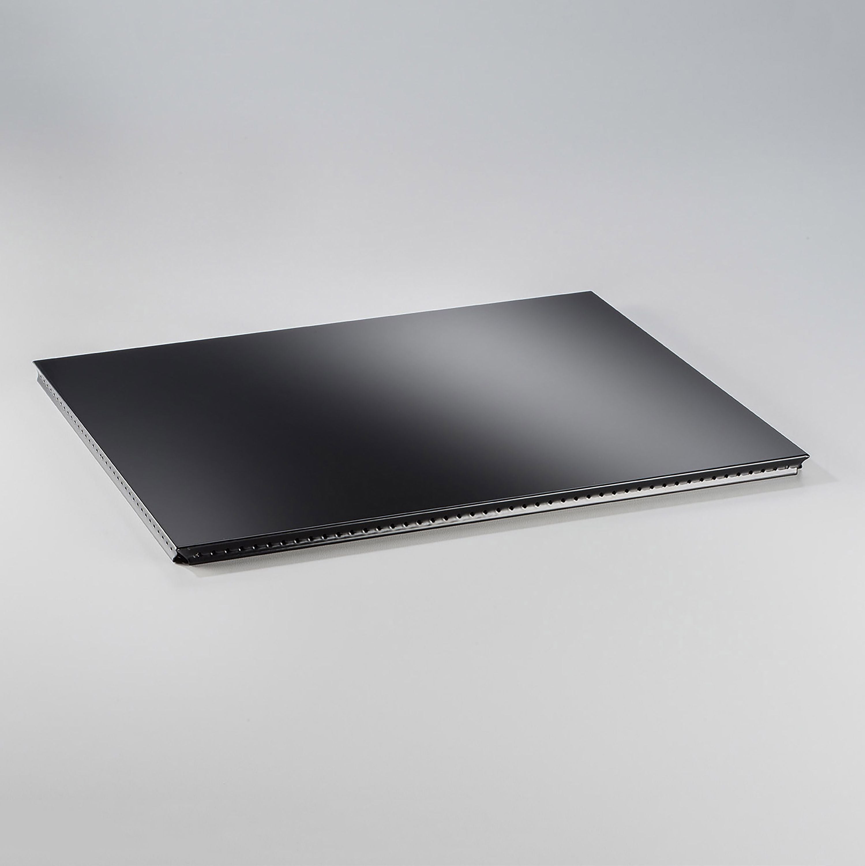 SYSTEM 01 Außentablar RAL 9011 Graphitschwarz