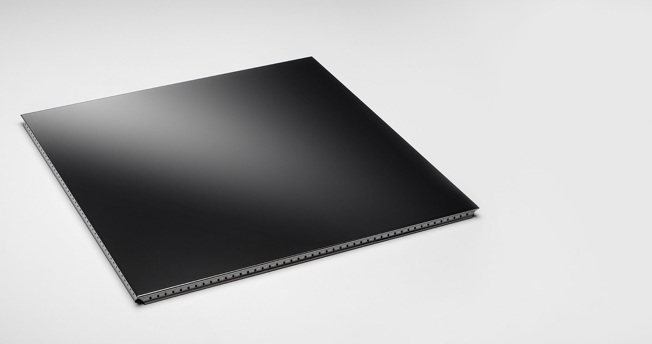 Metallelement Außentablar für USM Haller 500x500 RAL 9011 Graphitschwarz