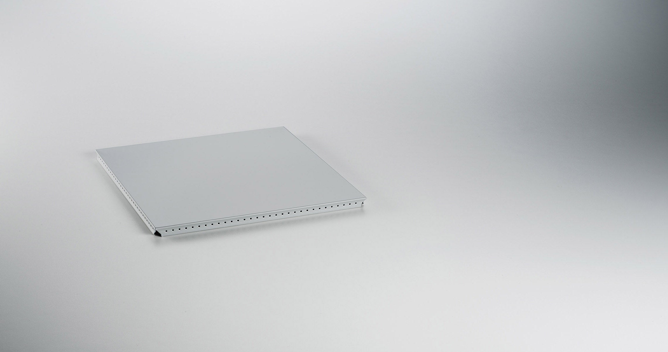 SYSTEM 01 Außentablar RAL 7035 Lichtgrau