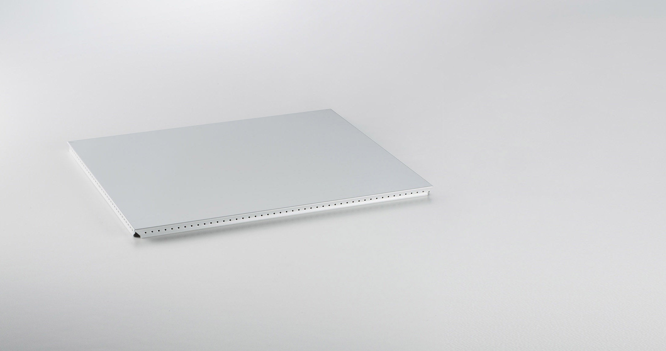 SYSTEM 01 Außentablar RAL 7035 Lichtgrau