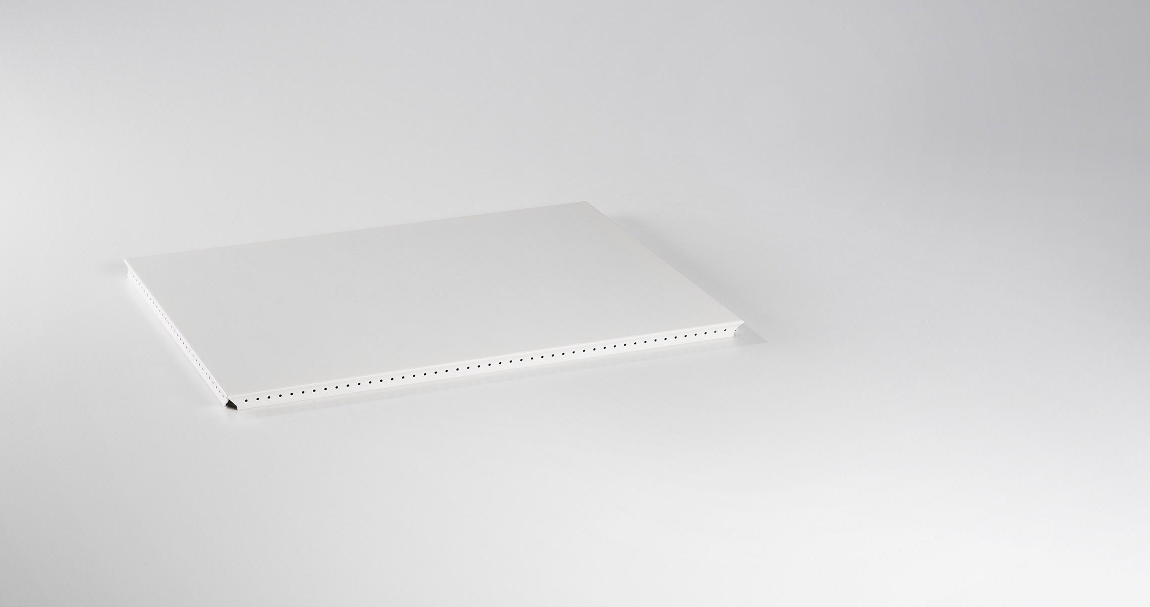 SYSTEM 01 Außentablar RAL 9010 Reinweiß