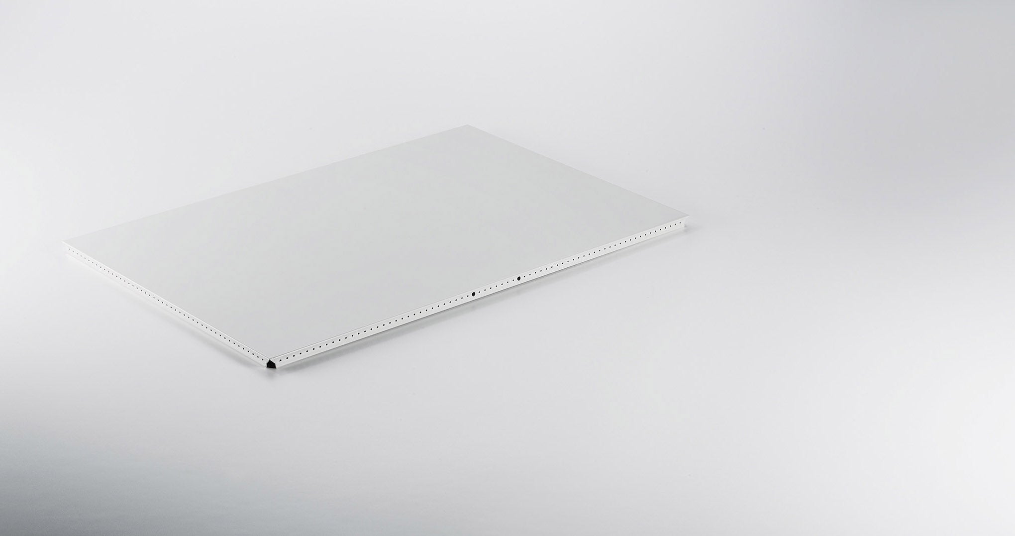 SYSTEM 01 Außentablar RAL 9010 Reinweiß