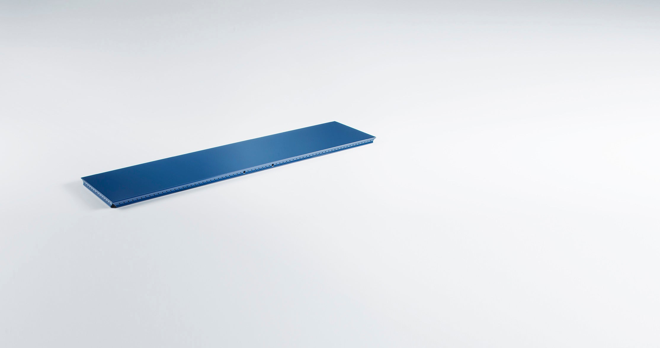 Metallelement Außentablar für USM Haller 750x175 RAL 5011 Stahlblau