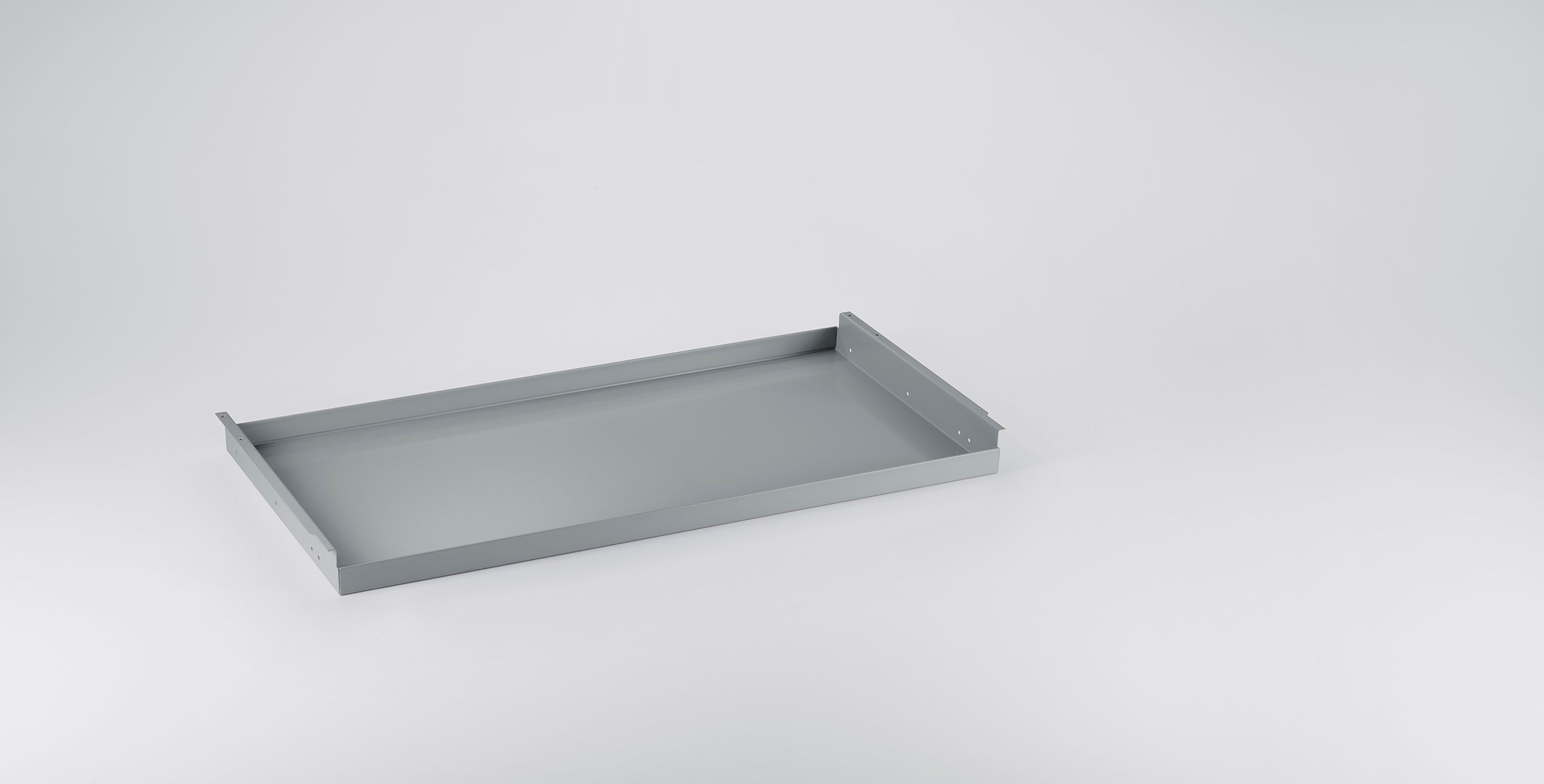 SYSTEM 01 Ausziehtablar RAL 7005 Mittelgrau