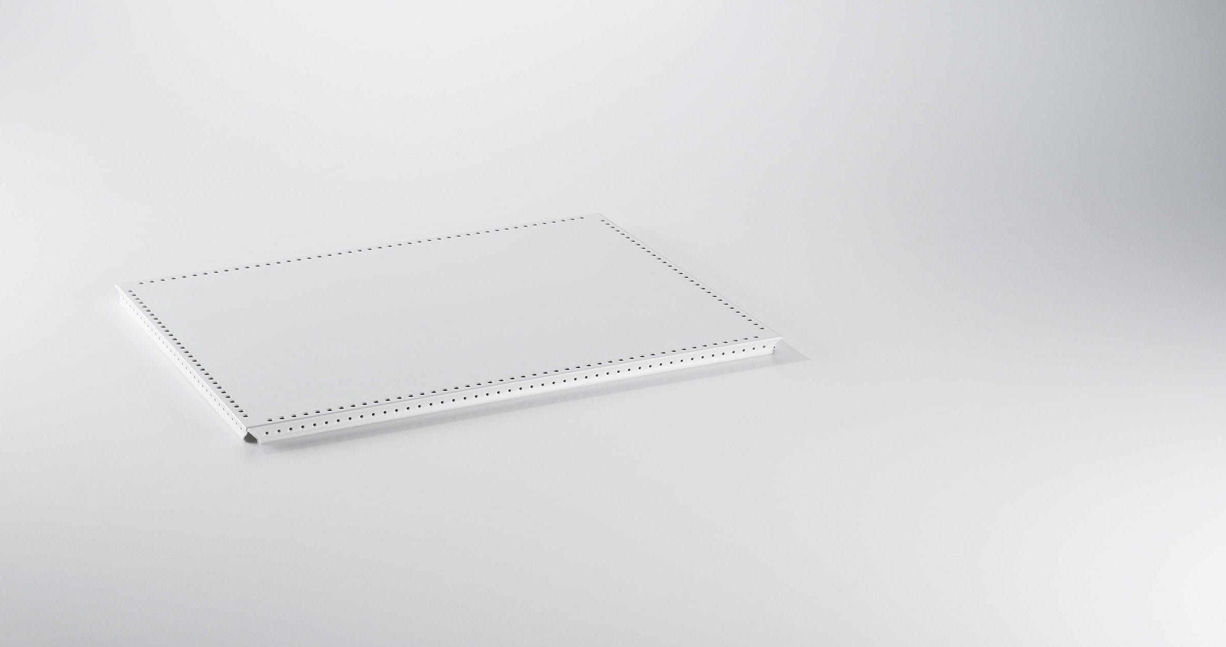 Metallelement Innentablar für USM Haller 500x350 RAL 9010 Reinweiß