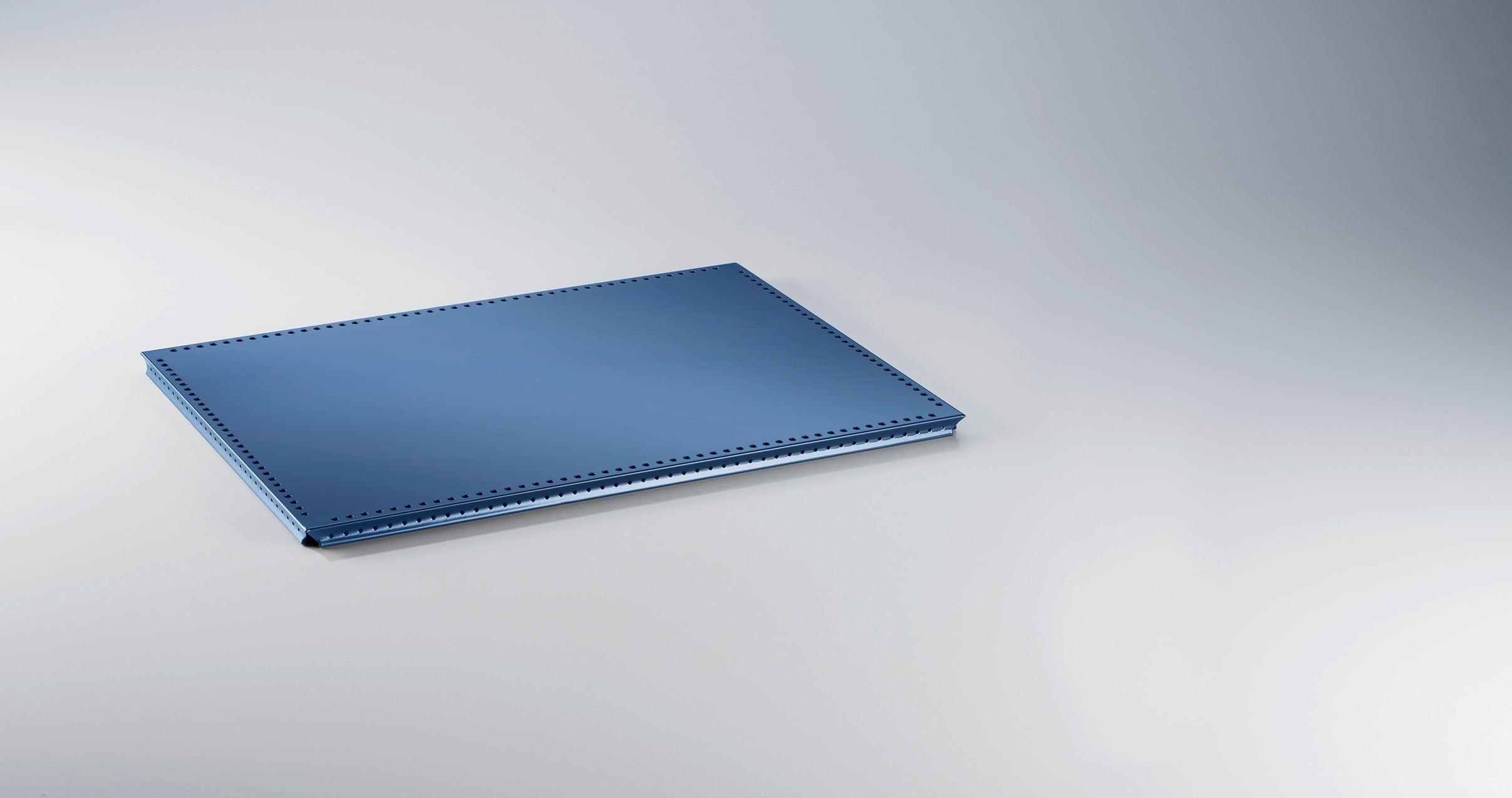 Metallelement Innentablar für USM Haller 500x250 RAL 5011 Stahlblau