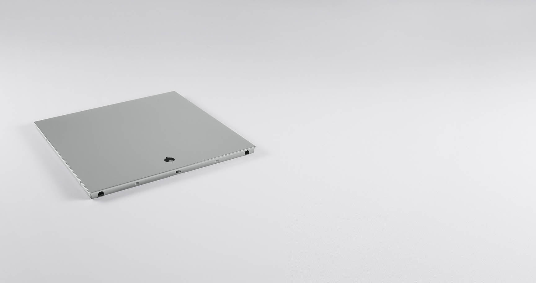 Komplettset Soft-Close Klapptür für USM Haller 350x350 RAL 7005 Mittelgrau