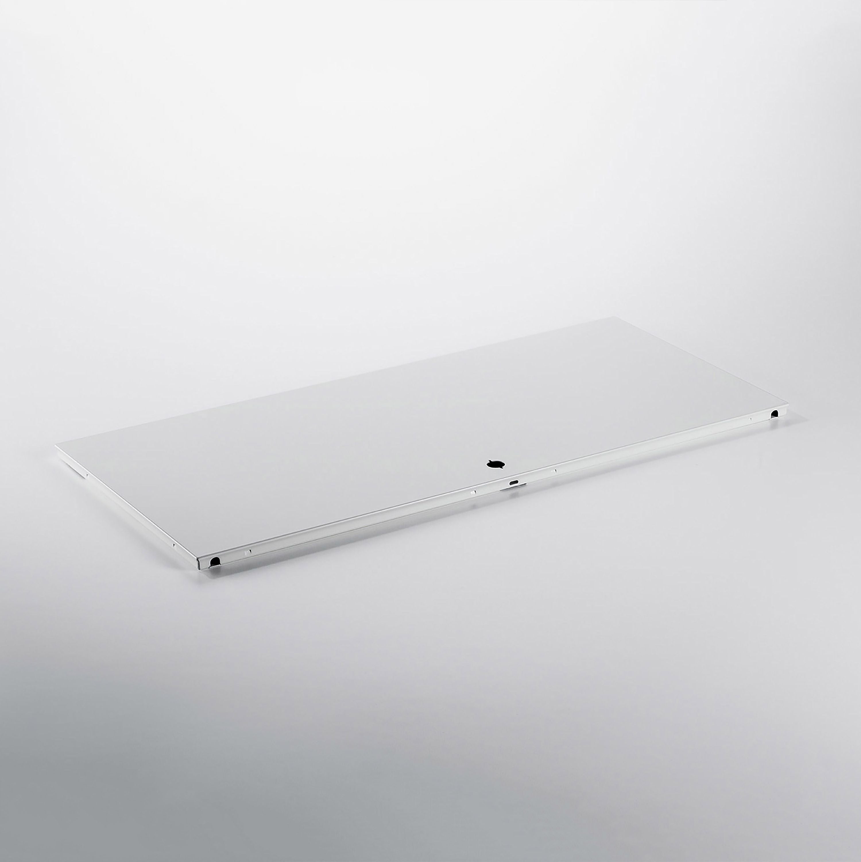 SYSTEM 01 Komplettset Klapptür Round shiny RAL 9010 Reinweiß