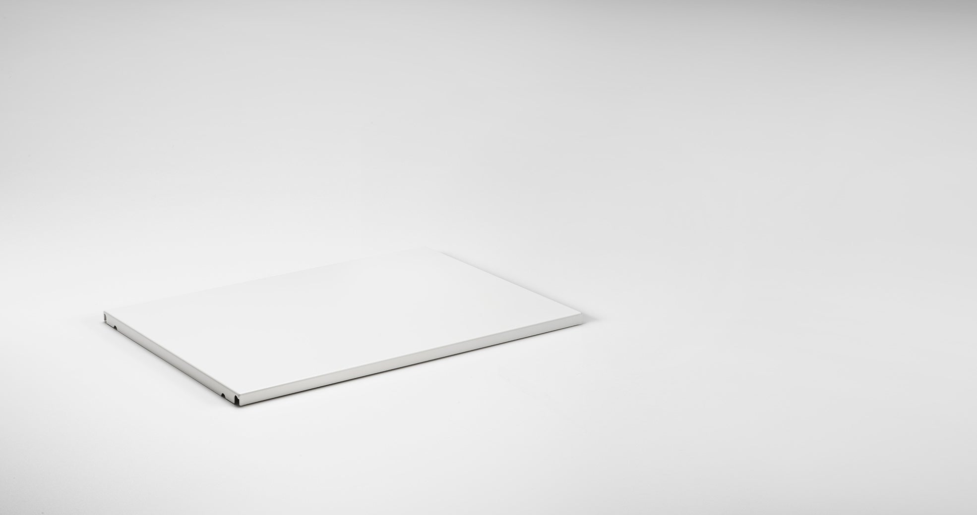 Metallelement Zwischentablar für USM Haller 500x350 RAL 9010 Reinweiß