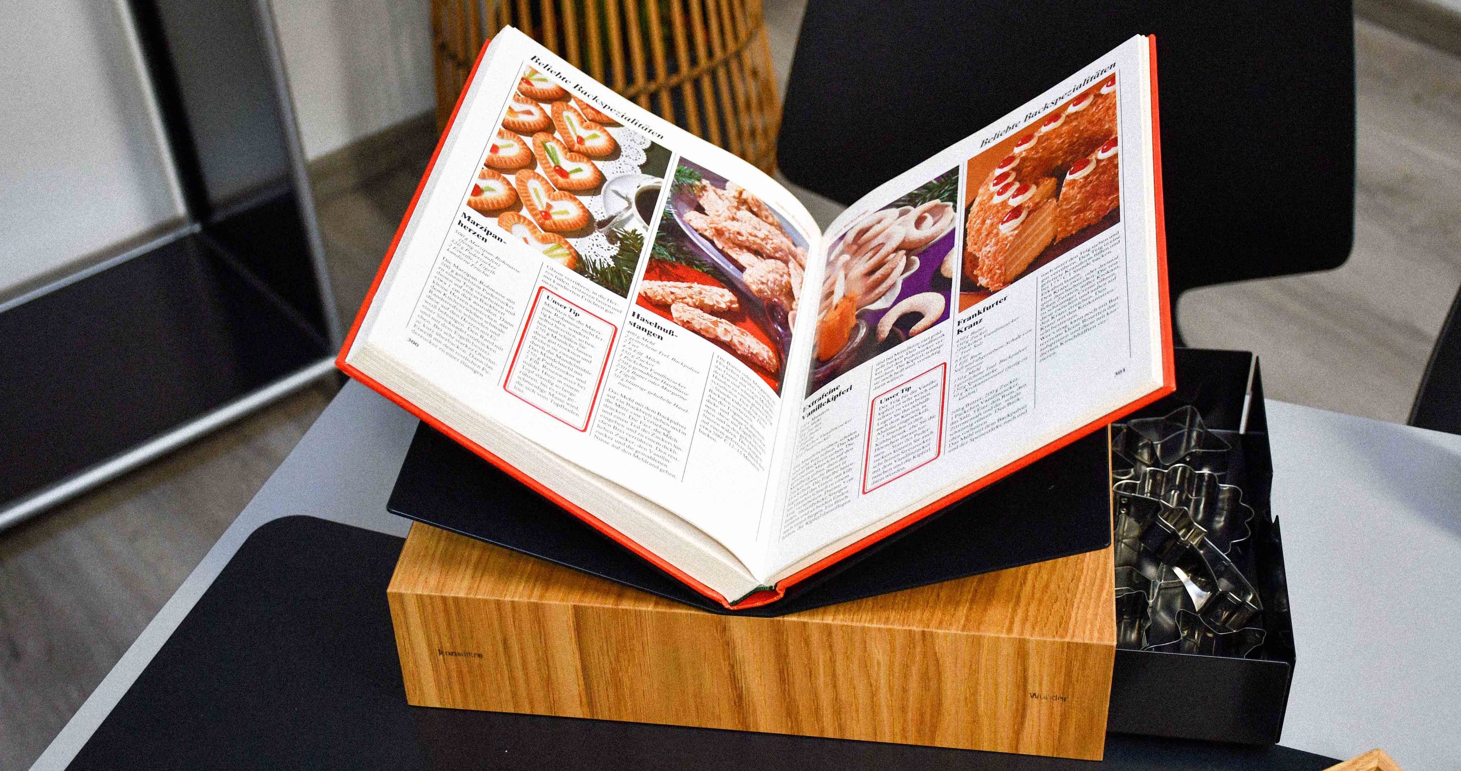 konektra Bookstand Set 3 Graphitschwarz
