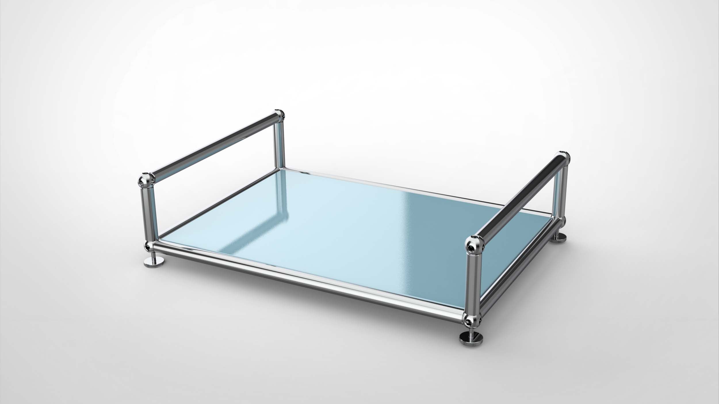 SYSTEM 01 Classic Serviertablett, LINE 1902 Bluestone