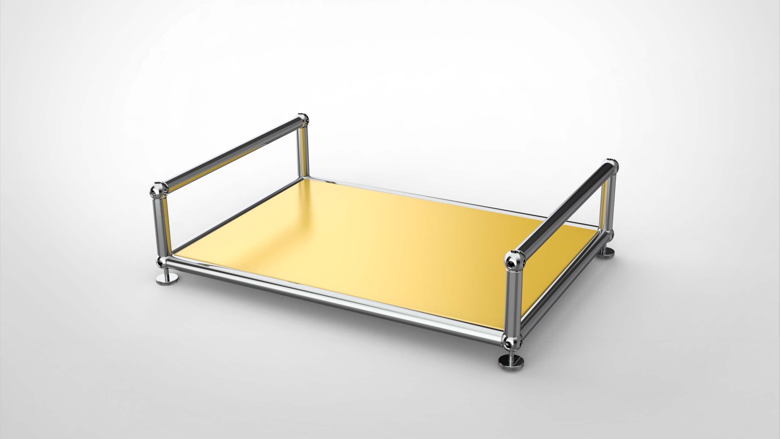 SYSTEM 01 Classic Serviertablett, RAL 1004 Goldgelb