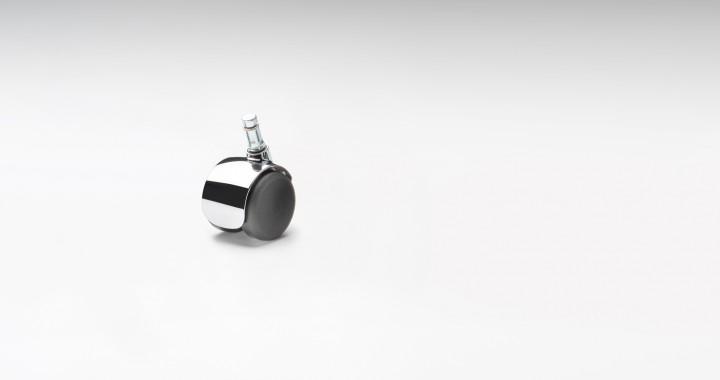 konektra Roulette pivotante Vitra pour la gamme de produits Eames, surface de roulement dure
