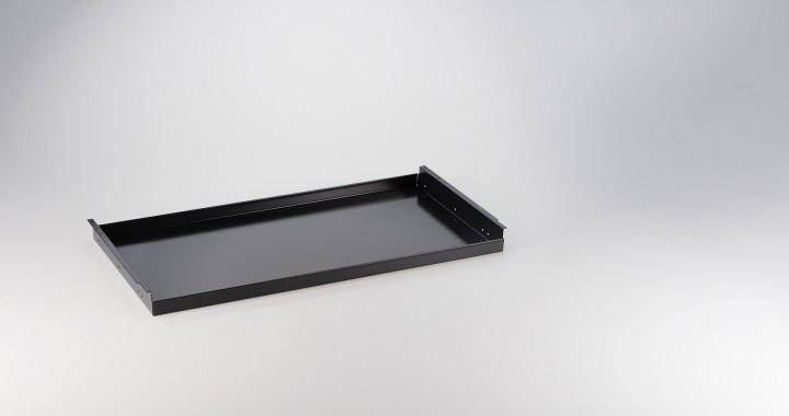 konektra Tablette coulissante pour USM Haller Noir graphite